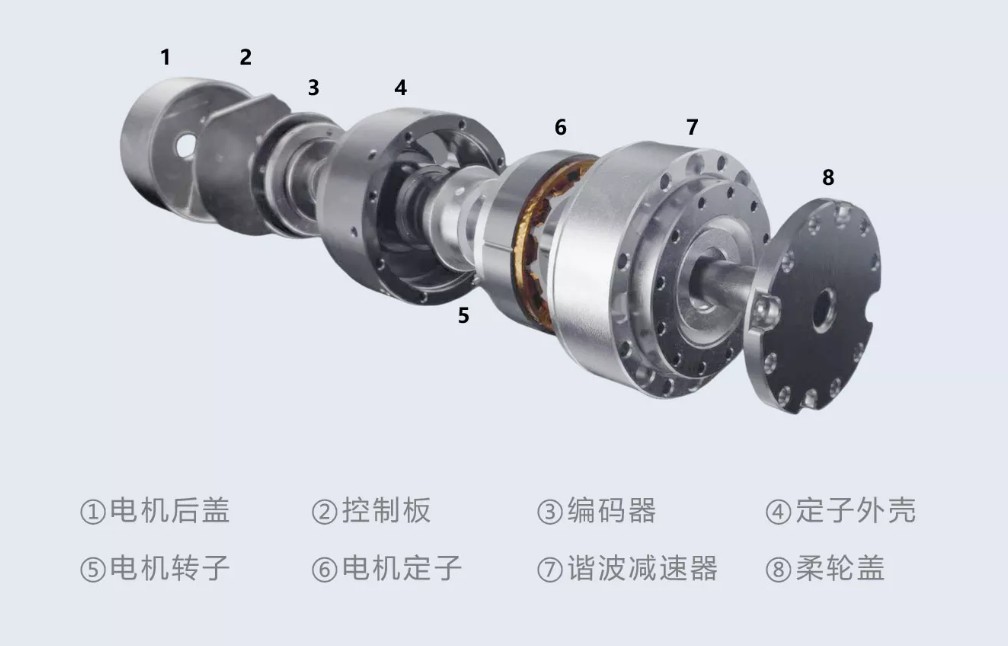 关节模组内部结构